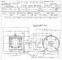 XP0034C TECO-Westinghouse 3 HP 1800 RPM 182TC Frame 230/460V TEFC Cast Iron 3-Ph Exposion Proof Motor