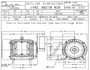 XP0056 TECO-Westinghouse 5 HP 1200 RPM 215T Frame 230/460V TEFC Cast Iron 3-Ph Exposion Proof Motor