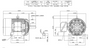 XP0758 TECO-Westinghouse 75 HP 900 RPM 444T Frame 230/460V TEFC Cast Iron 3-Ph Exposion Proof Motor
