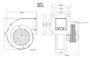 1TDN3,  4C760 Dayton Direct OEM Interchange Replacement Blower