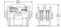 H230B, 2 pole, 30 amp, 120v coil Contactor