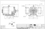 GT0086 Marathon 100 hp 3600 RPM 365TS Frame 230/460V Open Drip Marathon Electric Motor