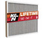 K&N HVC-8-11414 MERV 8 Washable HVAC Air Filter 14x14x1 Reusable Home AC Filter