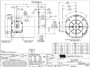 110047.00 Leeson |  3/4 hp 1800 RPM 56C Frame TEFC C-Face (No Base) 208-230/460V