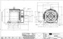 GT1240A Marathon 60 hp 1800 RPM 364TC Frame TEFC C-Face (Rigid Base) 230/460V Marathon Electric Motor