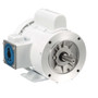 112526.00 Leeson |  1/3 hp 1800 RPM 56C Frame (Rigid Base) C-Face 115/208-230V Wash Down Duty