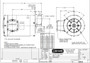 113473.00 Leeson |  1/2 hp 1800 RPM 56C Frame TENV (no base) C-Face 208-230/460V Wash Down Duty