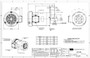 122179.00 Leeson |  1 hp 1800 RPM 143TC Frame TEFC (no base) C-Face 208/230-460V Wash Down Duty