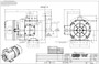 114167.00 Leeson |  3/4 hp 1725 RPM 56C Frame TEFC C-Face (Rigid Base) Brake Motor 115/208-230V