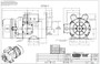 111951.00 Leeson |  1 hp 1725 RPM 56C Frame TEFC C-Face (Rigid Base) Brake Motor 115/208-230V