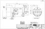 114157.00 Leeson |  3/4 hp 1725 RPM 56CFrame ODP C-Face (No Base) Brake Motor 208-230/460V