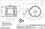 U004A Marathon 3 hp 1800 RPM 182T 230/460V TEFC Explosion Proof Marathon Electric Motor