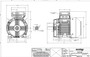 R328A Marathon 7.5 hp 5.5 kw 1800 RPM 132S Frame 230/460V Marathon Electric Metric Motor