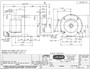 191487.00 Leeson |  1 hp 1800 RPM 143TC Frame TEFC 208-230/460 Volts Stainless Steel
