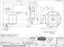 191564.00 Leeson |  1 hp 1800 RPM 56HC Frame TEFC 208-230/460 Volts Stainless Steel
