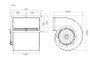 1TDT8, 1TDT8A Dayton Direct OEM Interchange Replacement Blower
