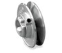 3.50" x 1/2" Single Groove Fixed Bore Variable Pitch Die Cast Pulley