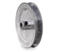 2.50" x 5/8" Single Groove Fixed Bore Die Cast Pulley
