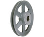 AK66X1-1/8 Pulley | 6.45" X 1-1/8" Single Groove Fixed Bore "A" Pulley
