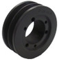 2-3V450-SH Pulley | 4.50" OD Double Groove Pulley / Sheave for 3V Style V-Belt (bushing not included)