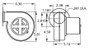 Fasco 50747-D401 Centrifugal Blower 115 Volts