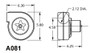 Fasco A081 Magic Chef Centrifugal Blower 230 Volts (7021-10264)