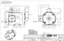 113908.00 Leeson |  1/3 hp 1425 RPM 56 Frame TEFC Rigid Base 110/220V 50hz.