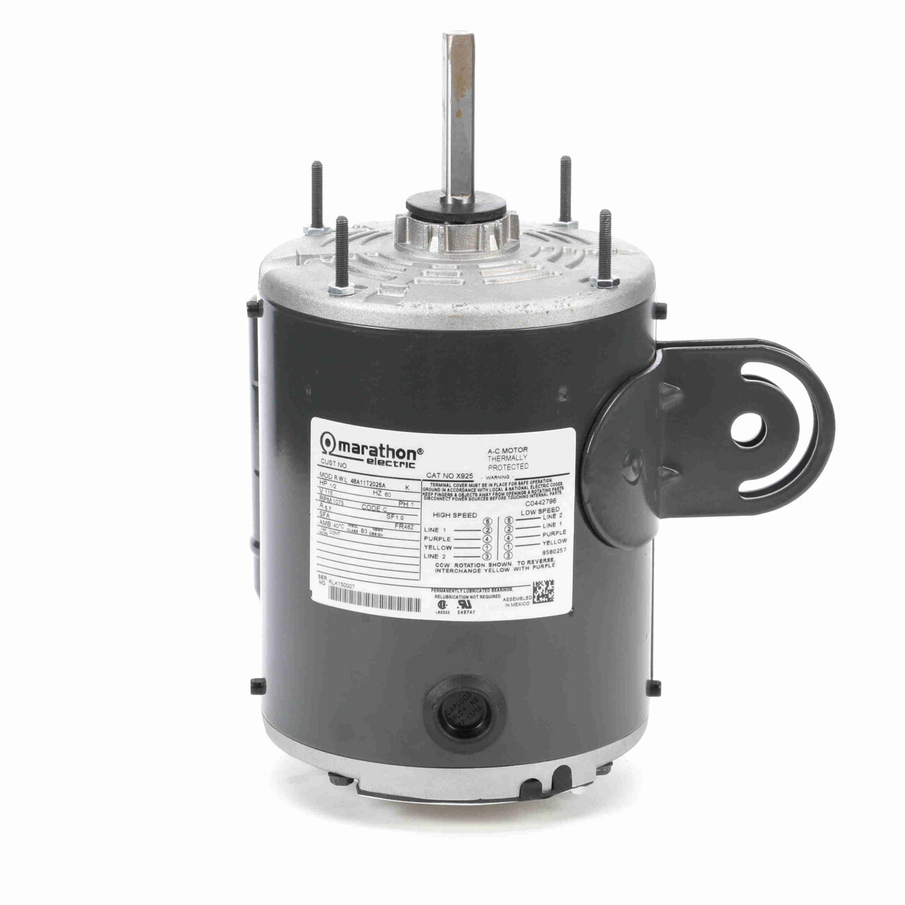 Pedestal - Yoke Mount Fan Motors
