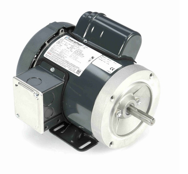G571 Marathon 1/2 hp 1800 RPM 56C Frame TEFC 115/208-230V Marathon