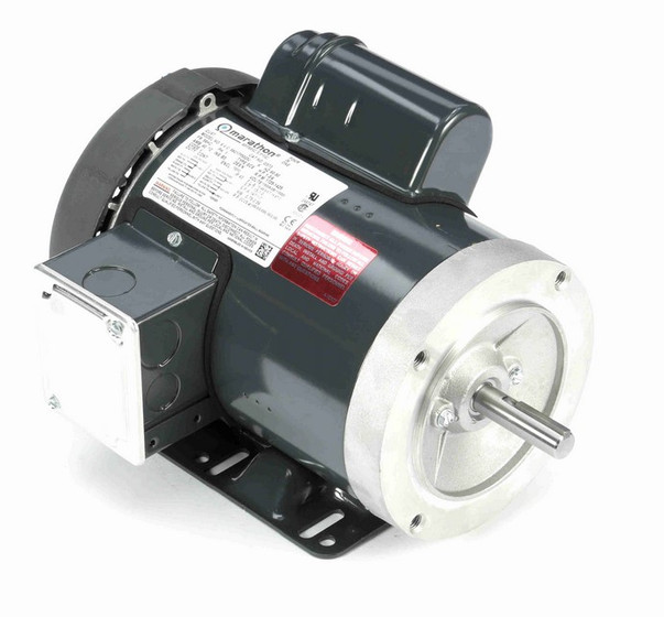 G573 Marathon 1 hp 1800 RPM 56C Frame TEFC 115/208-230V Marathon