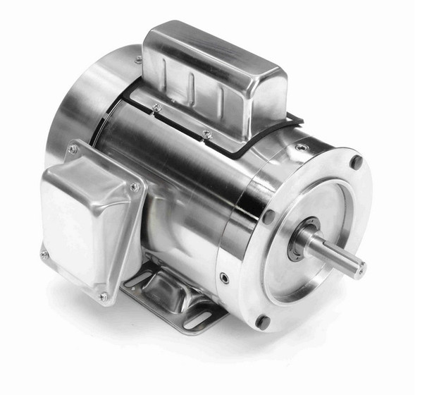 N343 Marathon 3/4 hp 1800 RPM 1-Phase 56C Frame TEFC (rigid