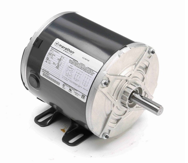 K439 Marathon 1/4 hp 208-230/460V 1800 RPM 3-Phase 48 Frame TEFC