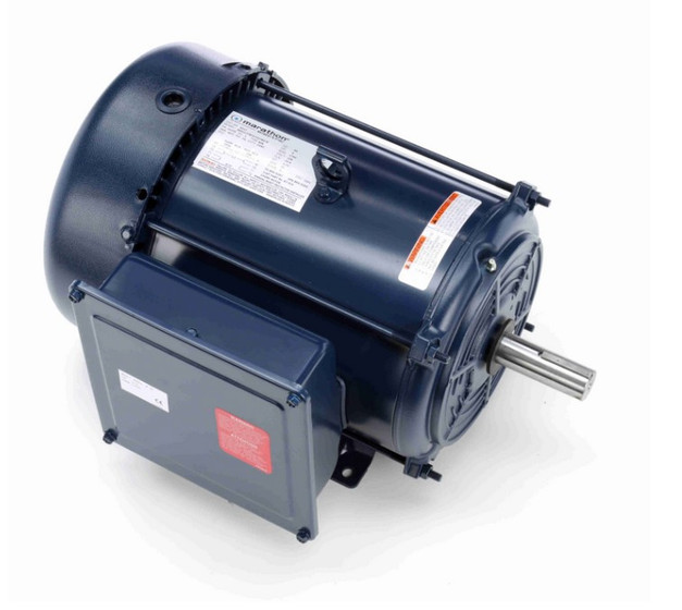 Z117 Marathon 5 hp 1800 RPM 230V TEFC 213TZ Frame (Extra Torque