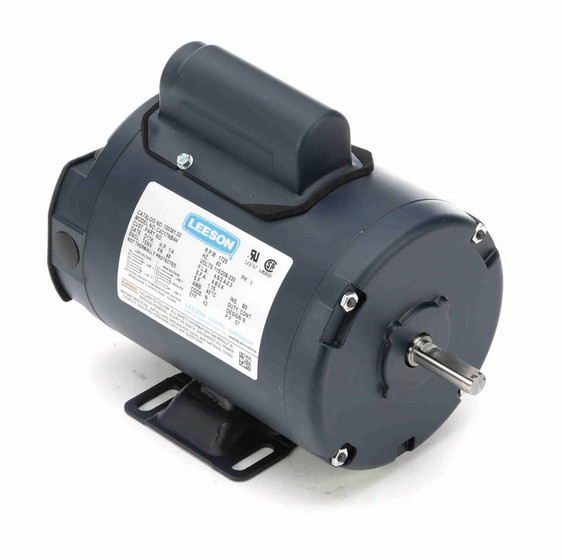 100361.00 Leeson 1/4 hp 1800 RPM 115/208-230V 48 Frame TENV Rigid