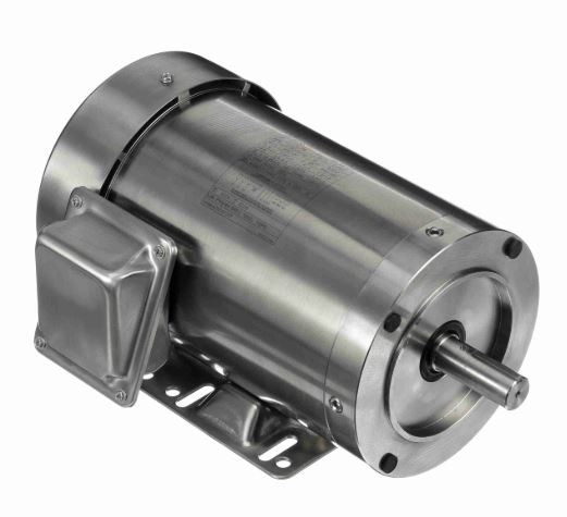 191558.00 Leeson | 1 hp 1800 RPM 56HC Frame TEFC 208-230/460V