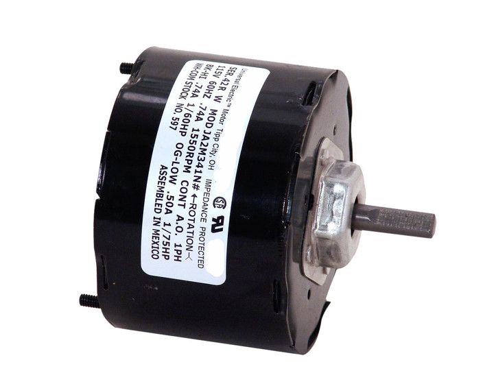 Model 597 Century Replacement Vent Motor (999765, 998810) 1/60 HP, 1550