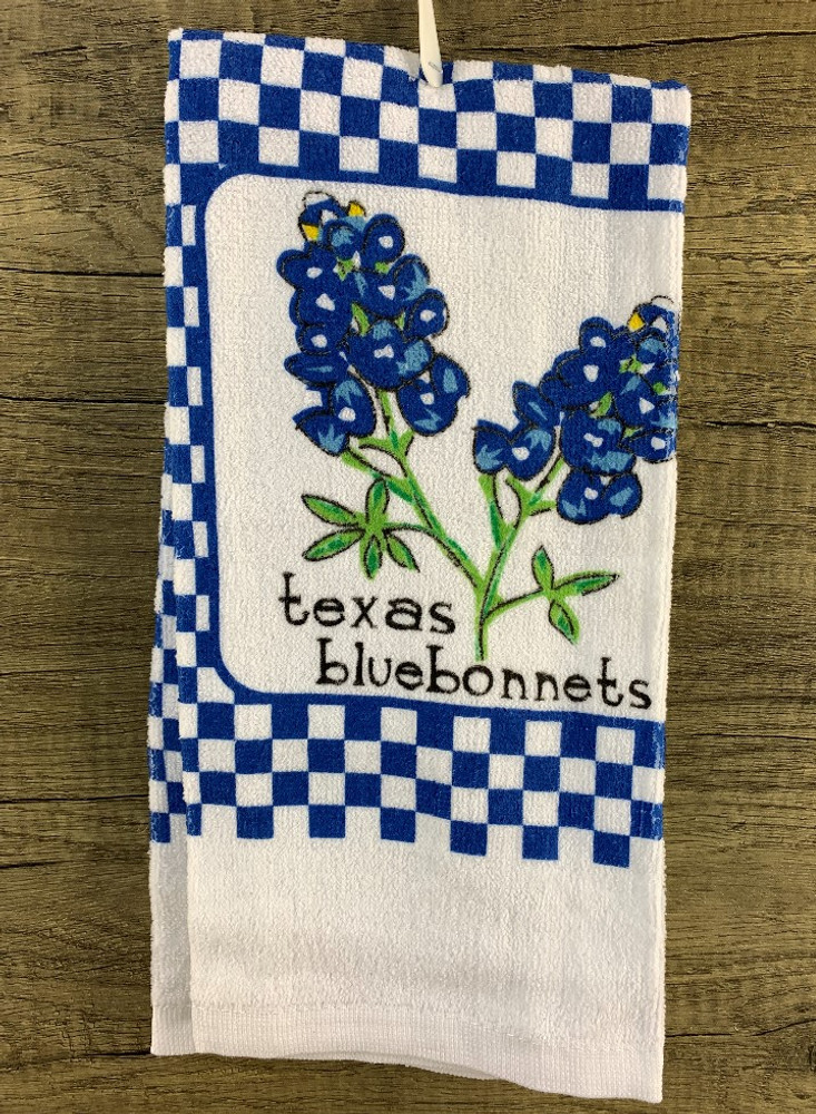 Kitchen Tx Bluebonnet Towel
