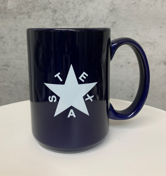 Mug Blue Texas Star