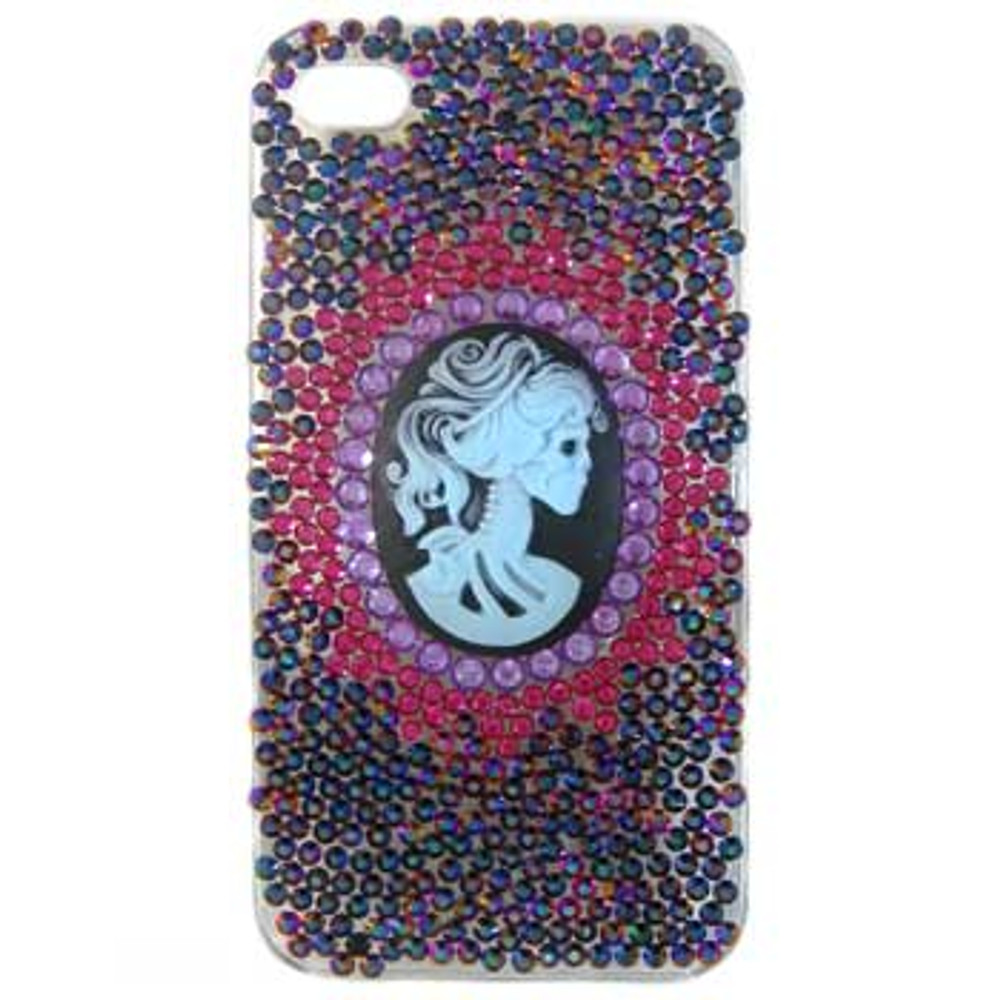 Dark Cameo Diamante Phone Cover: Project Instructions