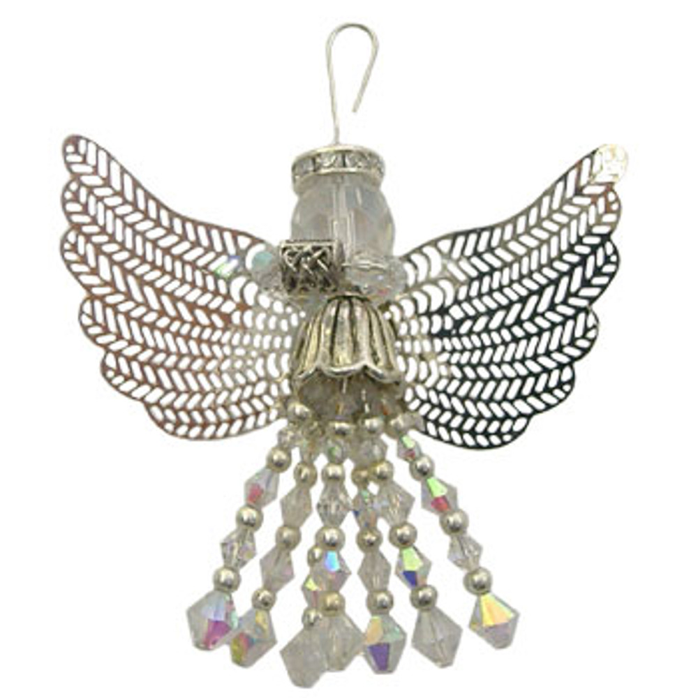 Beaded Crystal Angel: Project Instructions