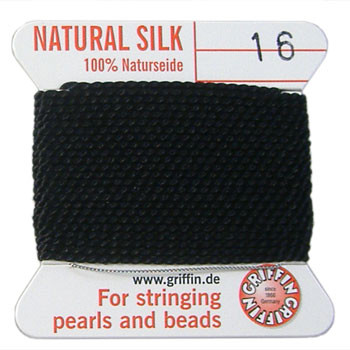 Griffin Silk Cord Size 16 Buy Natural Silk Thread Online