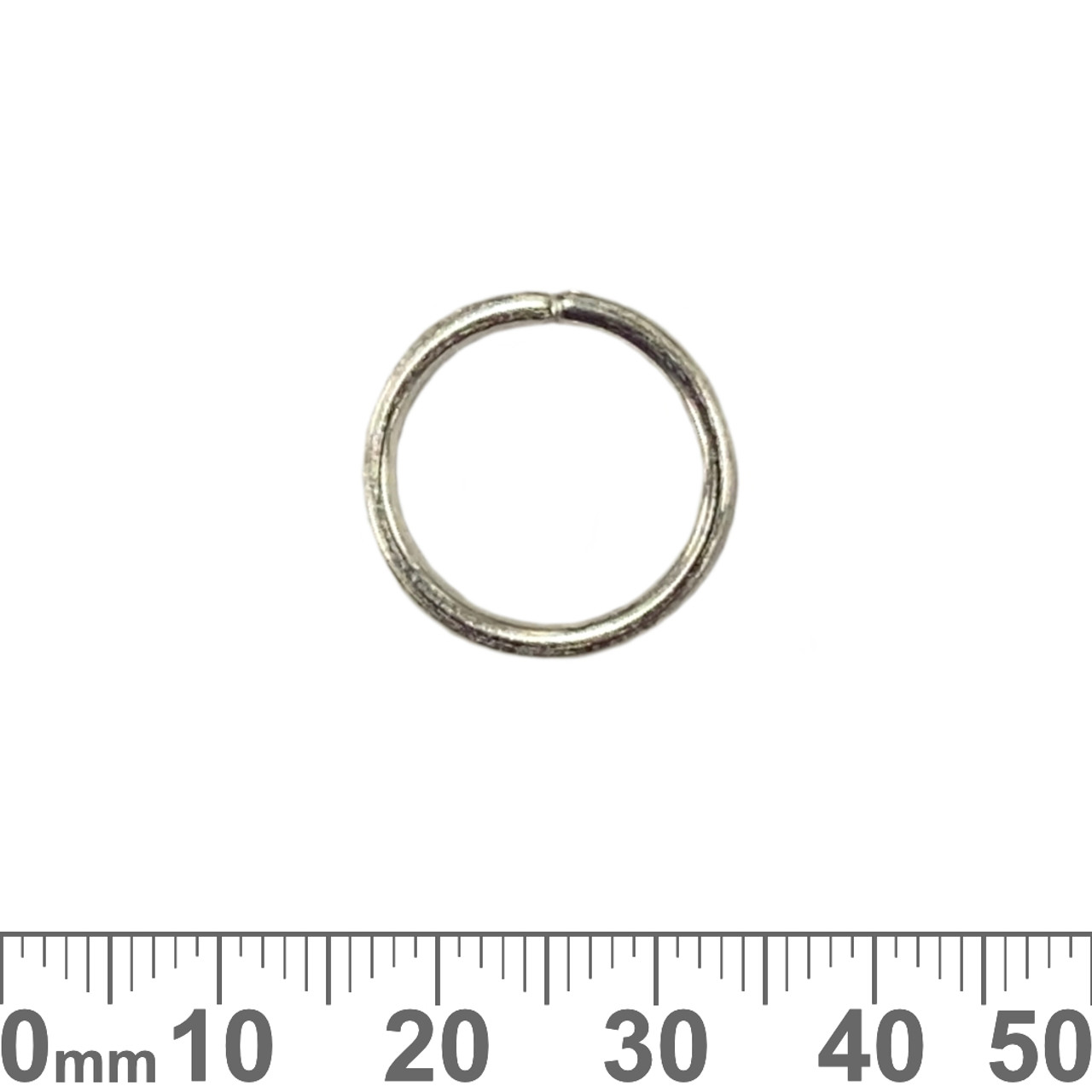 Buy Soldered online : Sterling Silver 925 gold-plated soldered jump ring  6.5 mm - Com-forsa S.L.