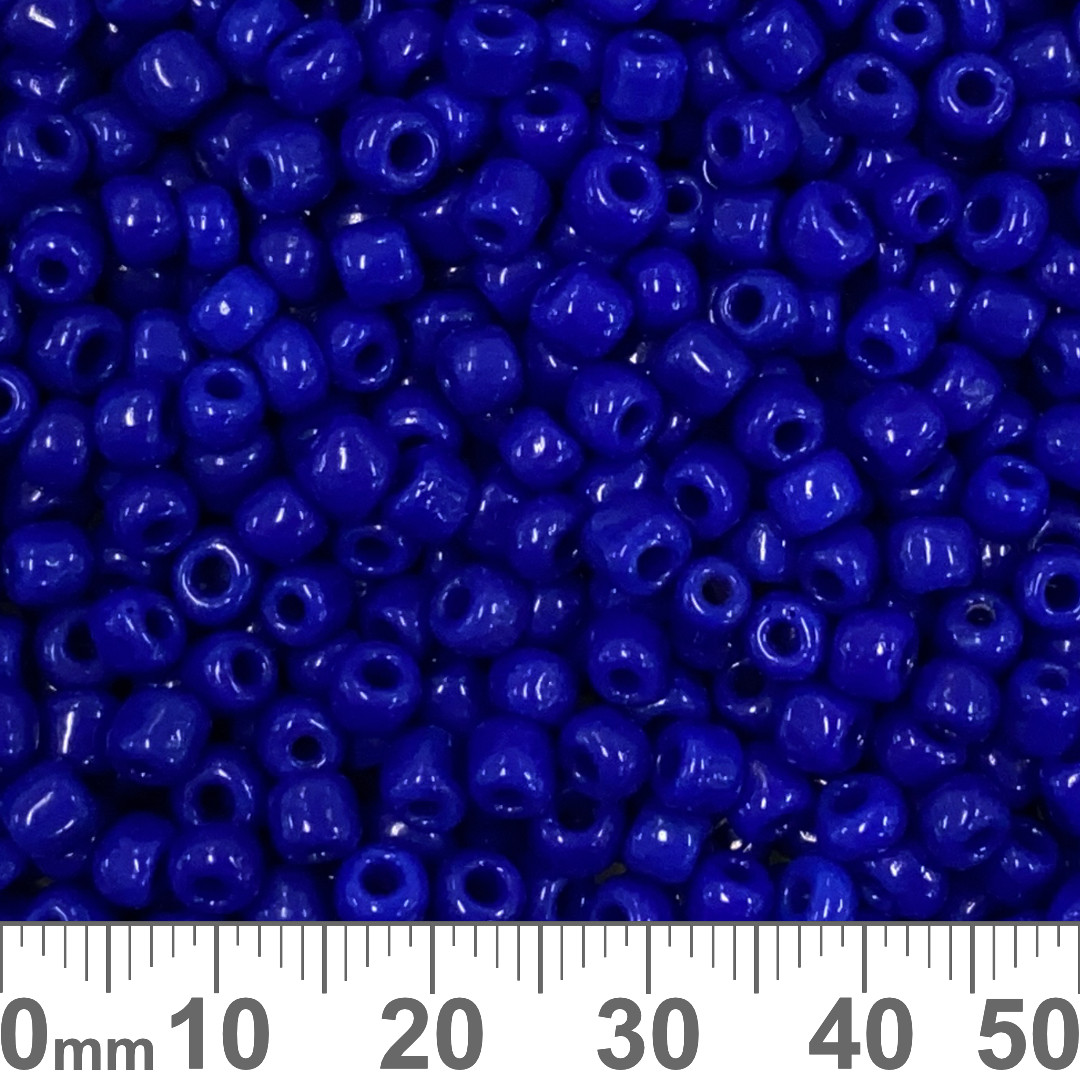 6/0 Opaque Cobalt Blue Seed Beads Buy Glass Beads Australia