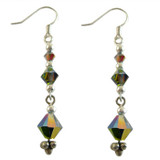 ​Swarovski Vitrail Chain Earrings: Project Instructions