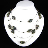 Multi Strand Smoky Quartz Necklace: Project Instructions