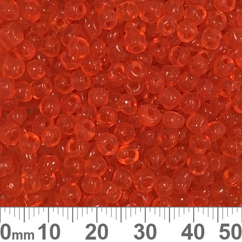 6/0 Orange Seed Beads