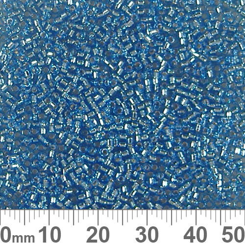 11/0 S/L Blue Delica Seed Beads