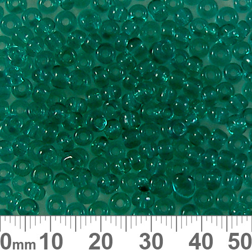 6/0 Teal Green Seed Beads