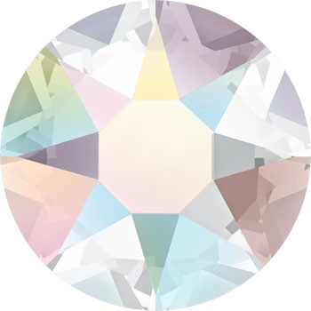 BULK Swarovski® SS12 Hotfix Xilion Rose Flatback Crystal Clear AB