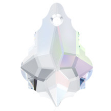 16mm Crystal AB Swarovski® Baroque Pendant